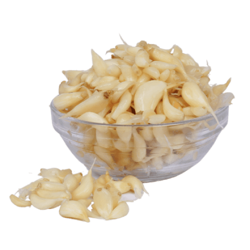 Garlic Peeled (Mixed Grade), 500 gm