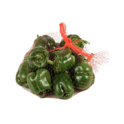 Green Capsicum/Dhobli Mirchi (Mixed Size), 1 Kg